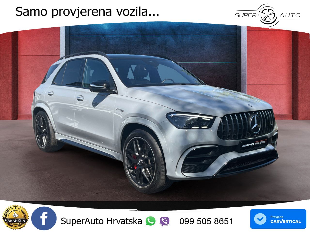 Mercedes AMG GLE 63 S V8 (612 KS) EQ Boost 4MATIC+ AMG SPEEDSHIFT TCT 9G LED+GR SJED+ACC