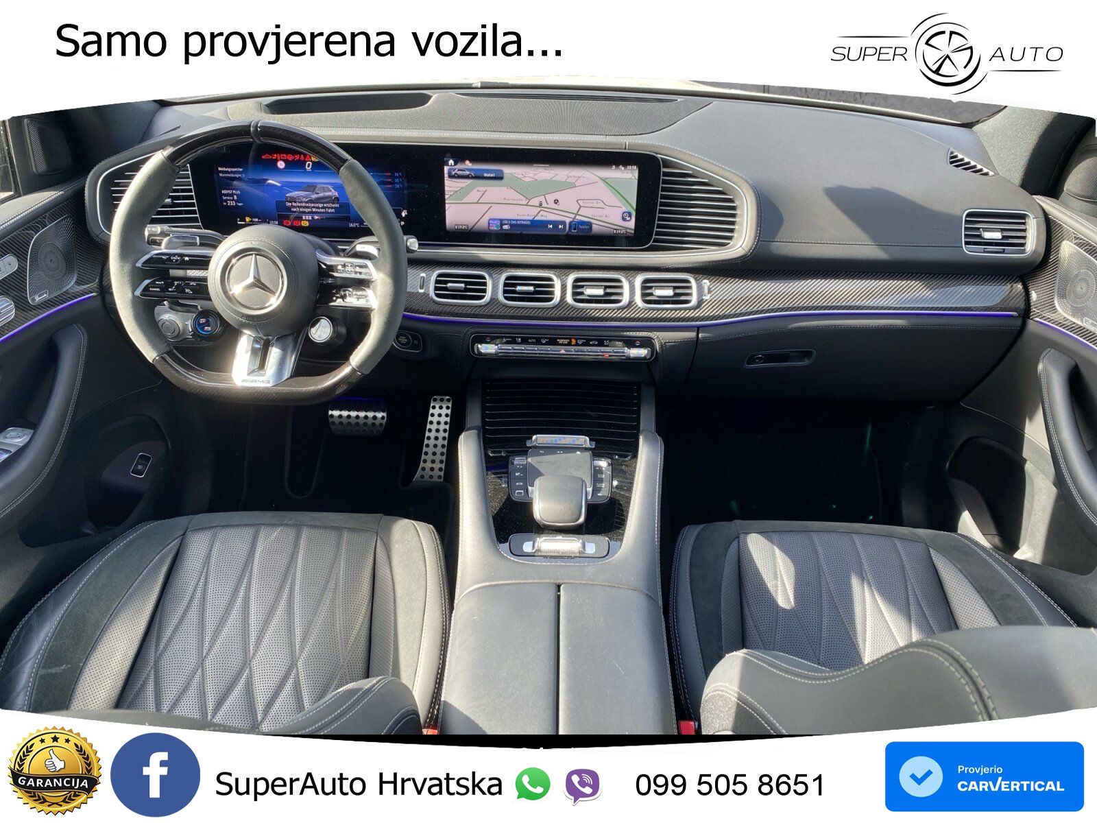 Mercedes AMG GLE 63 S V8 (612 KS) EQ Boost 4MATIC+ AMG SPEEDSHIFT TCT 9G LED+GR SJED+ACC