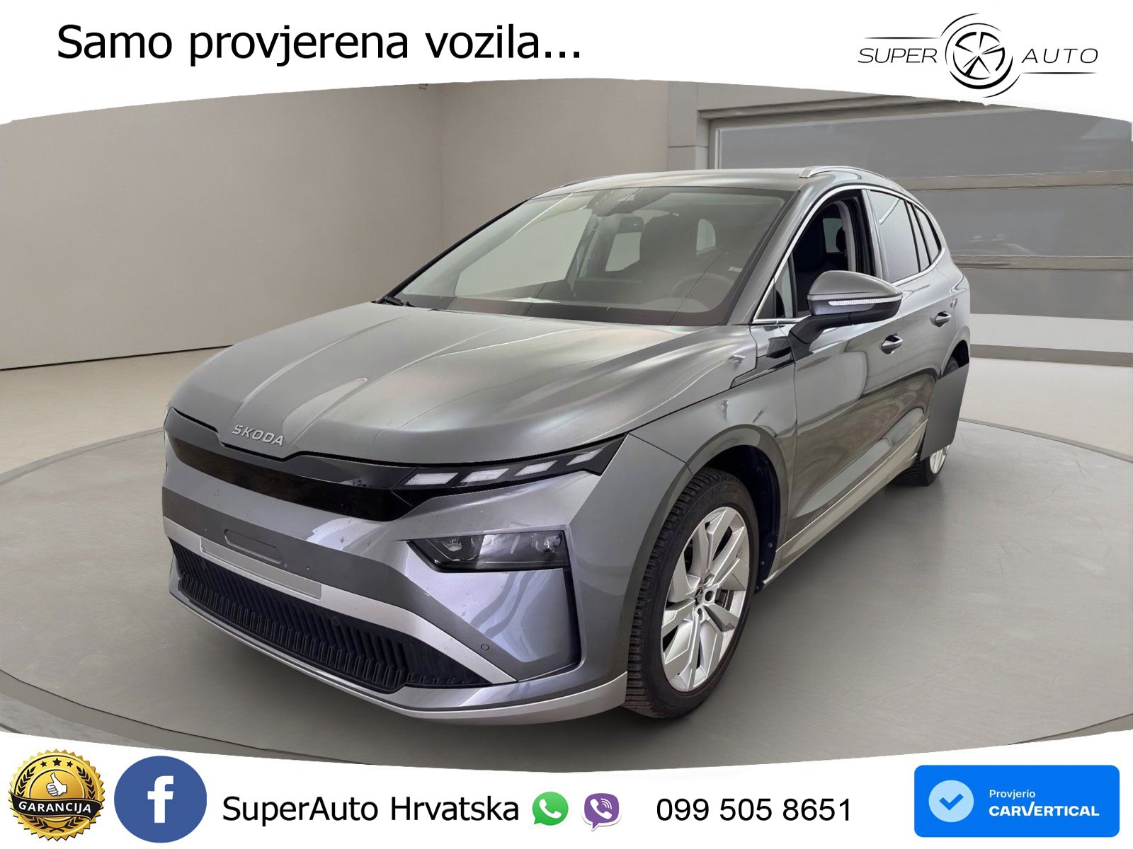 Škoda Enyaq 85 82 kWh (286 KS) LED+GR SJED+ACC