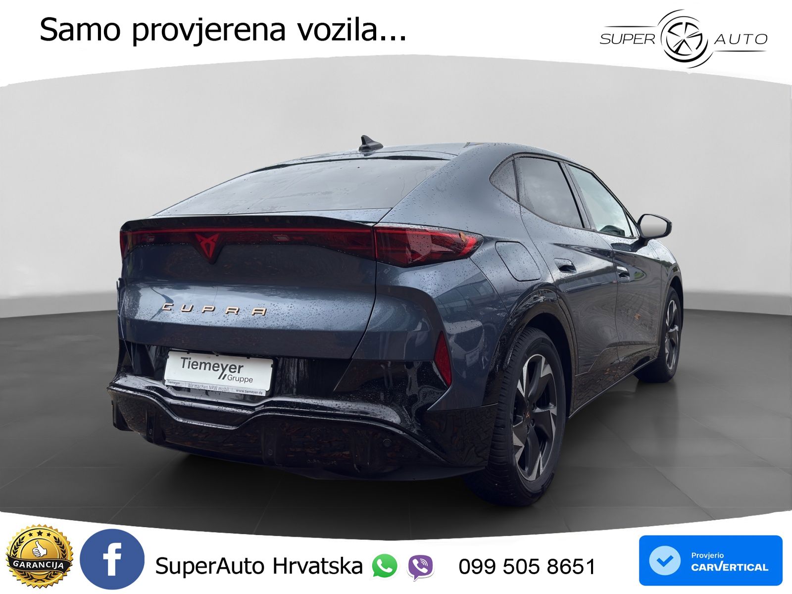 Cupra Tavascan 82 kWh (286 KS) LED+GR SJED+ACC