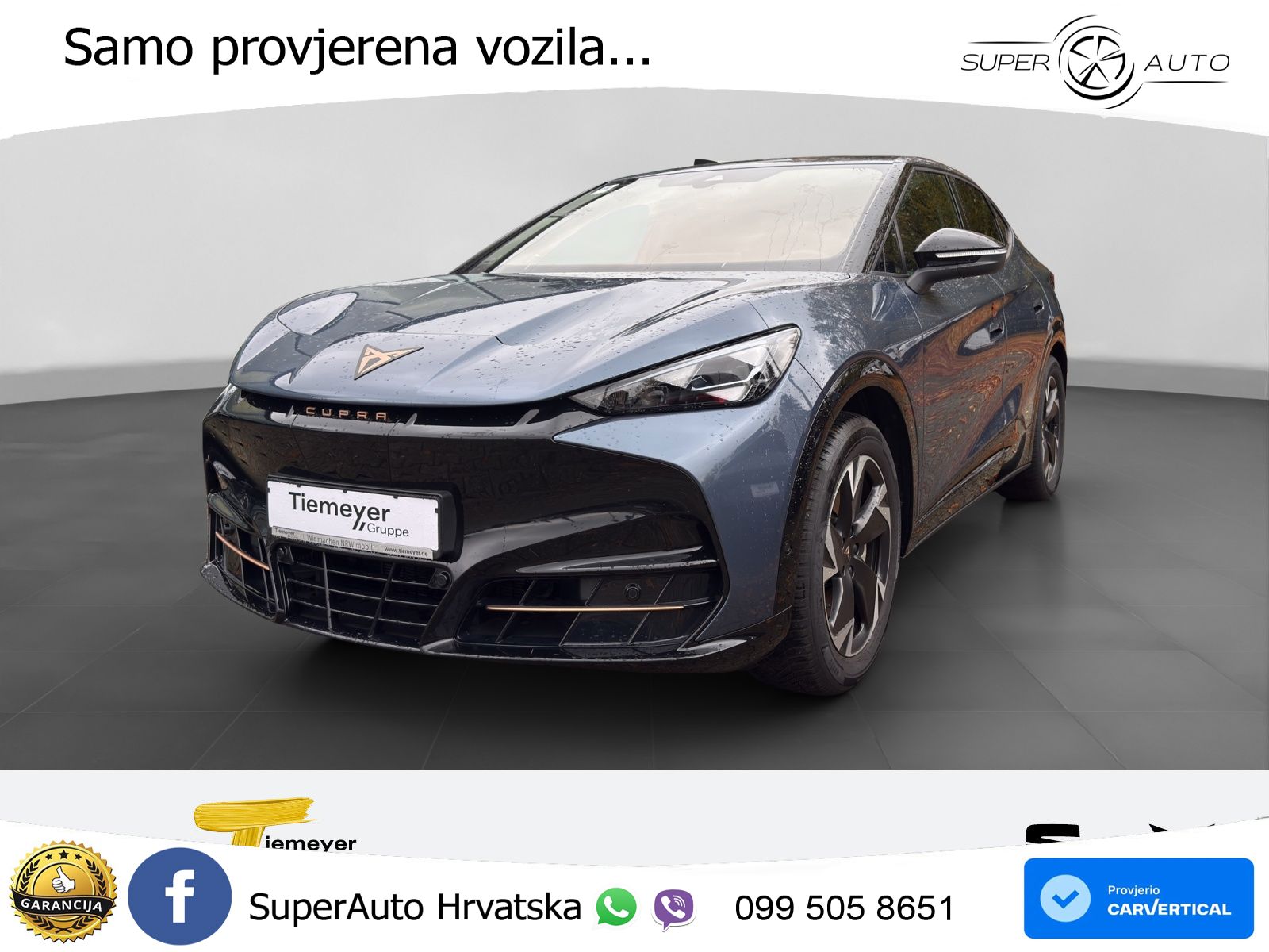 Cupra Tavascan 82 kWh (286 KS) LED+GR SJED+ACC