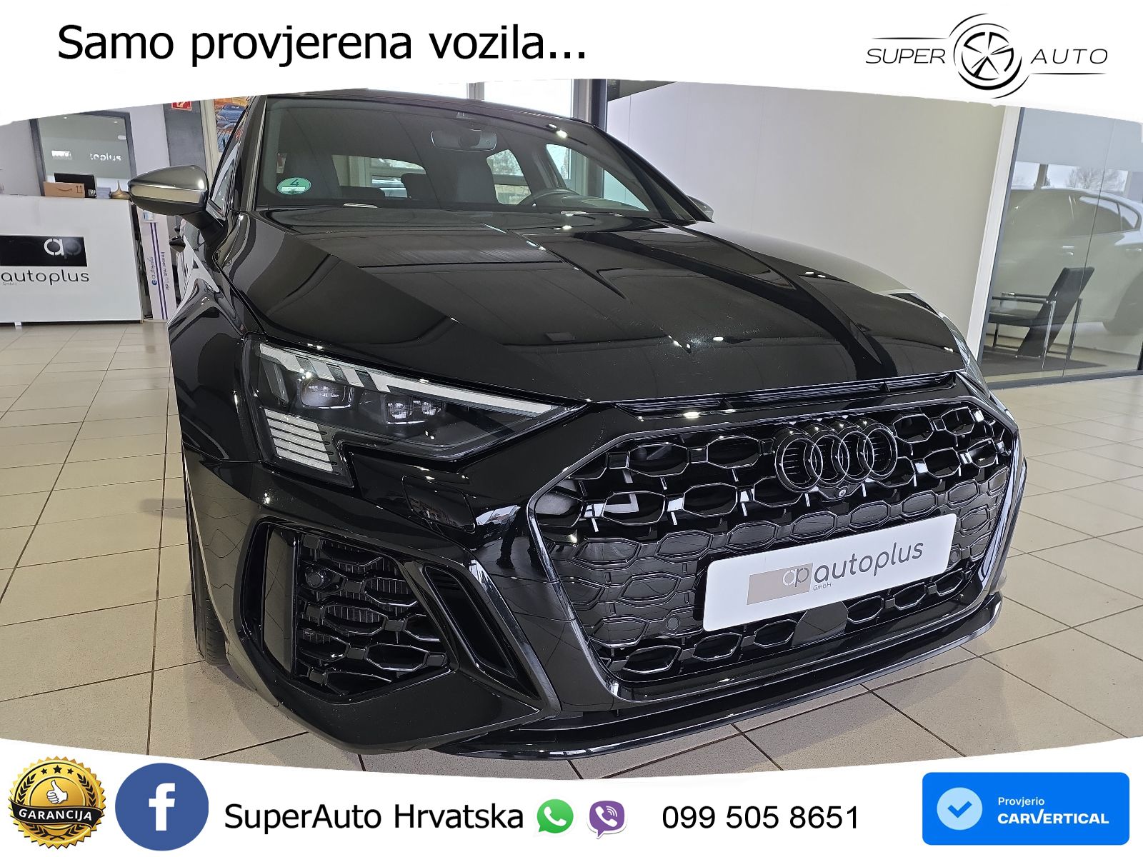 Audi RS3 Sportback 2.5 TFSI (400 KS) quattro S tronic LED+GR SJED+ACC