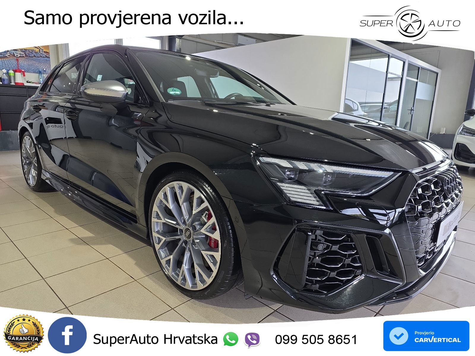 Audi RS3 Sportback 2.5 TFSI (400 KS) quattro S tronic LED+GR SJED+ACC
