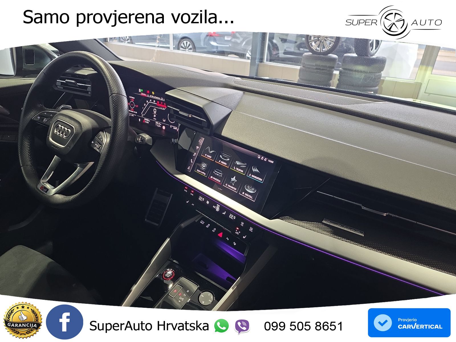 Audi RS3 Sportback 2.5 TFSI (400 KS) quattro S tronic LED+GR SJED+ACC