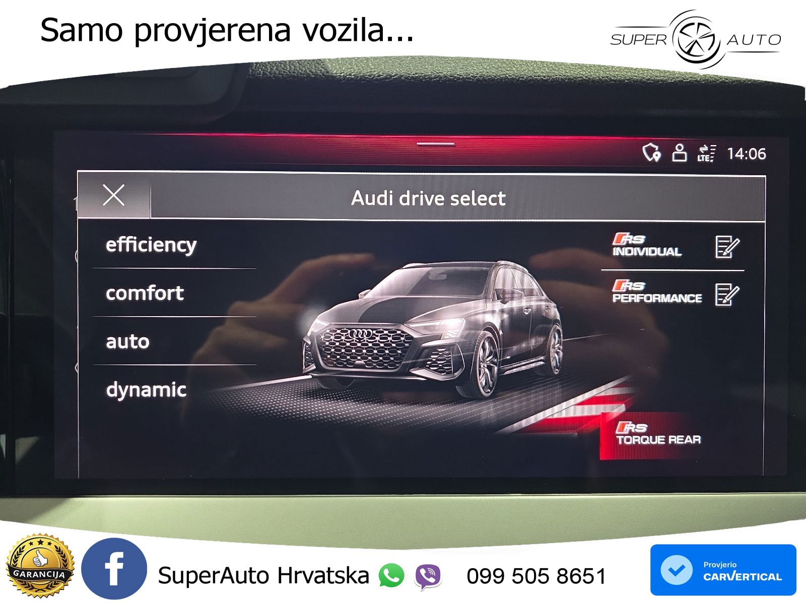 Audi RS3 Sportback 2.5 TFSI (400 KS) quattro S tronic LED+GR SJED+ACC