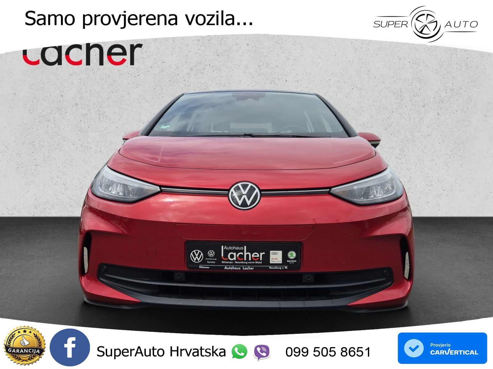 Volkswagen ID.3 Pro 62 kWh (204 KS) LED+GR SJED+ACC
