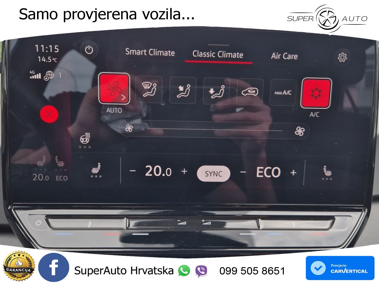 Volkswagen ID.3 Pro 62 kWh (204 KS) LED+GR SJED+ACC