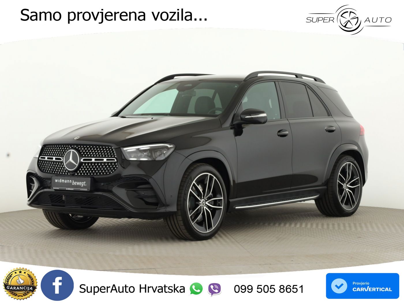 Mercedes GLE 450d (367 KS) EQ Boost 4MATIC 9G-TRONIC AMG LED+GR SJED+ACC