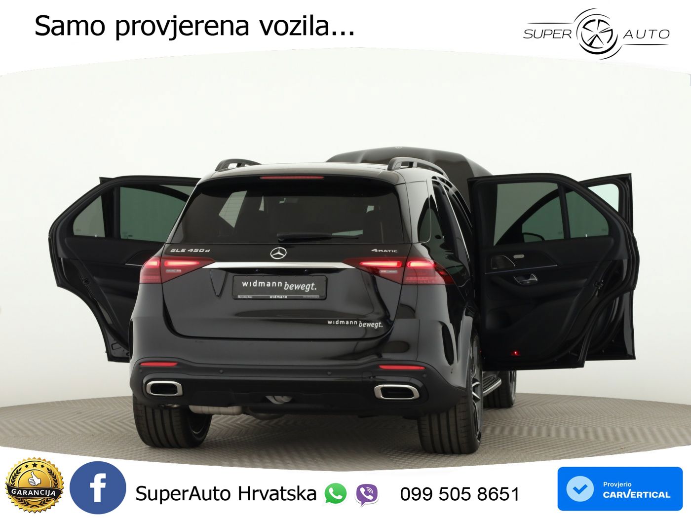 Mercedes GLE 450d (367 KS) EQ Boost 4MATIC 9G-TRONIC AMG LED+GR SJED+ACC