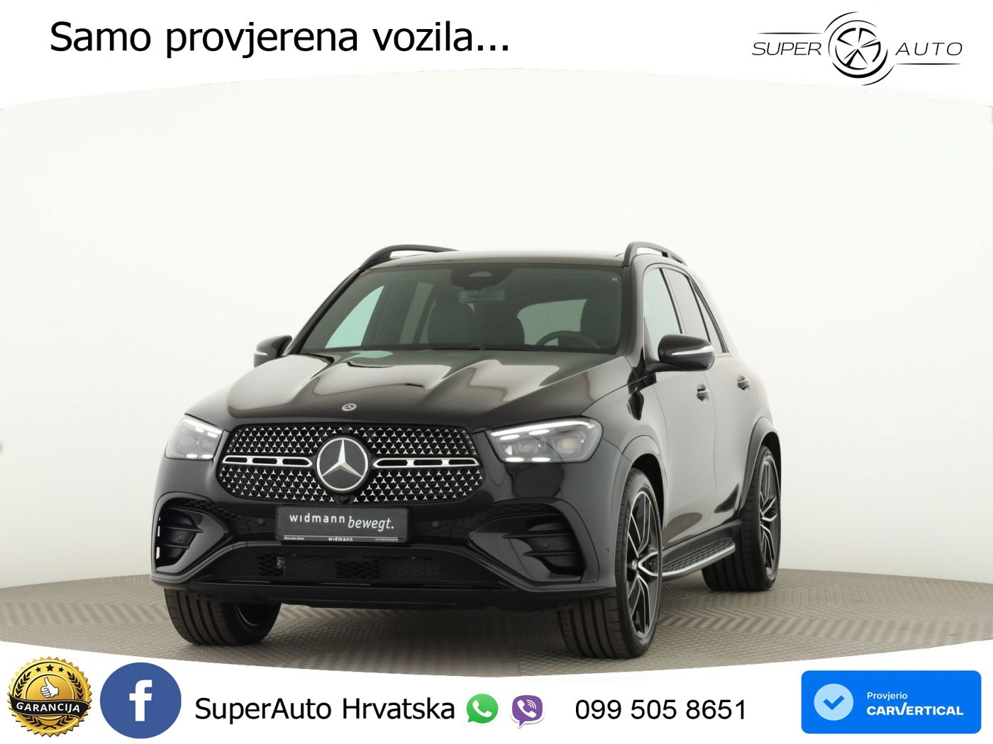 Mercedes GLE 450d (367 KS) EQ Boost 4MATIC 9G-TRONIC AMG LED+GR SJED+ACC