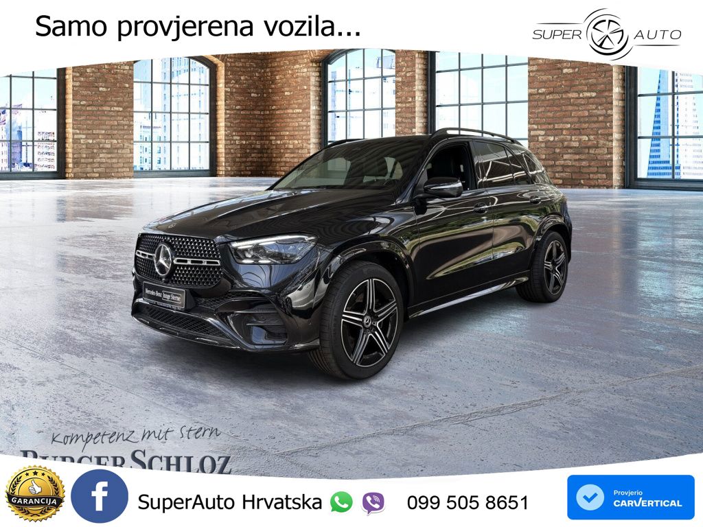 Mercedes GLE 450d (367 KS) EQ Boost 4MATIC 9G-TRONIC AMG LED+GR SJED+ACC