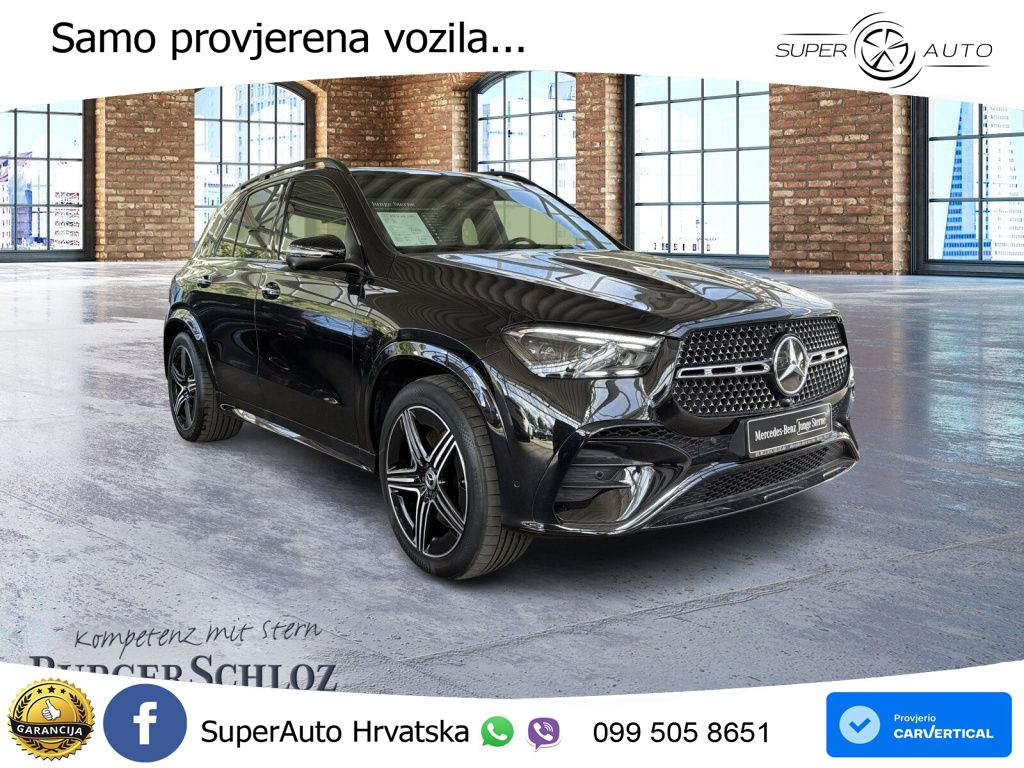 Mercedes GLE 450d (367 KS) EQ Boost 4MATIC 9G-TRONIC AMG LED+GR SJED+ACC