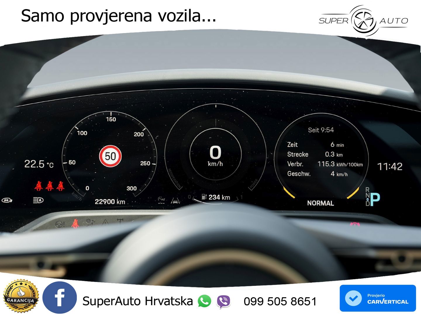 Porsche Taycan GTS Performance Plus 93.4 kWh (598 KS)