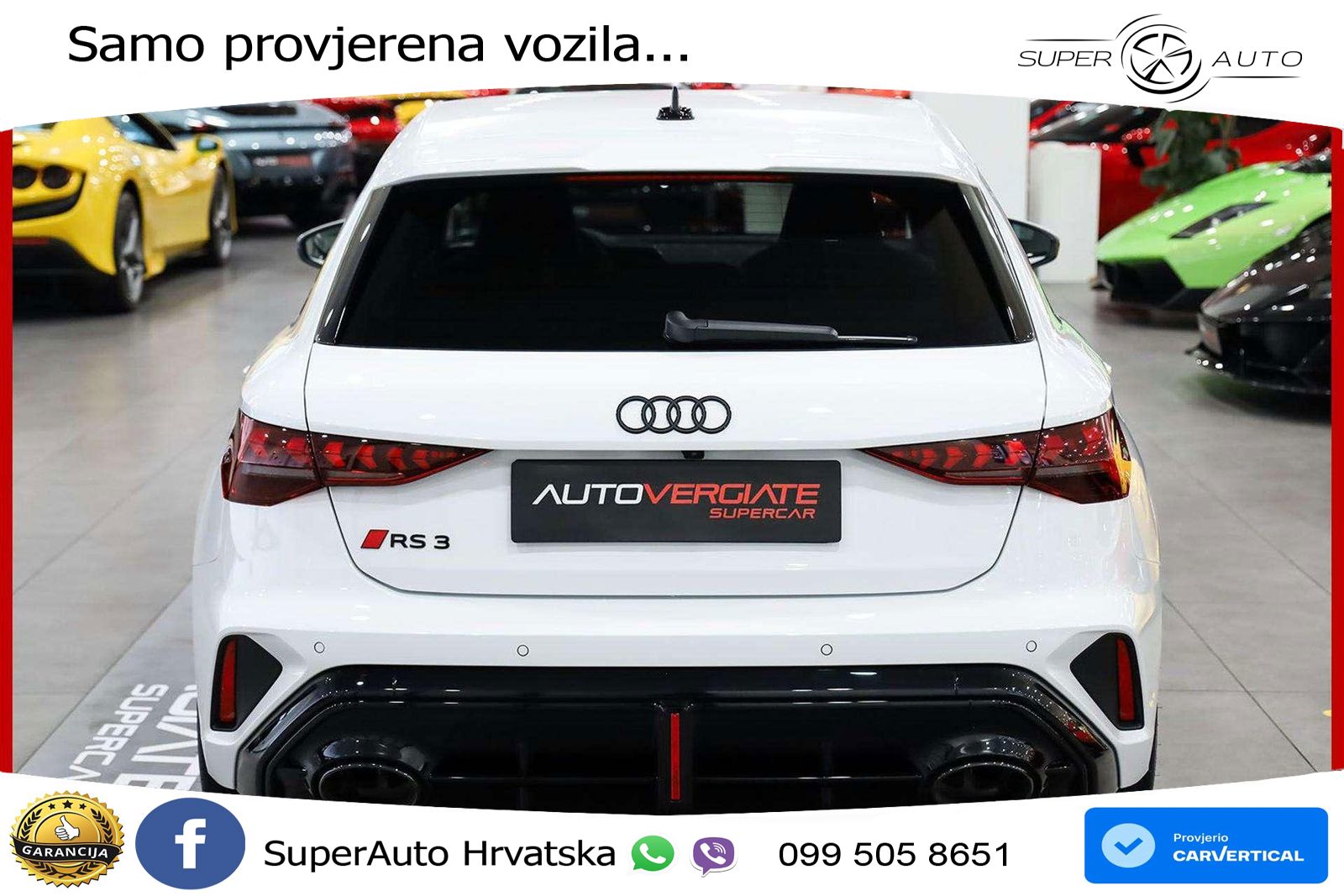 Audi RS3 Sedan 2.5 TFSI (400 KS) quattro S tronic