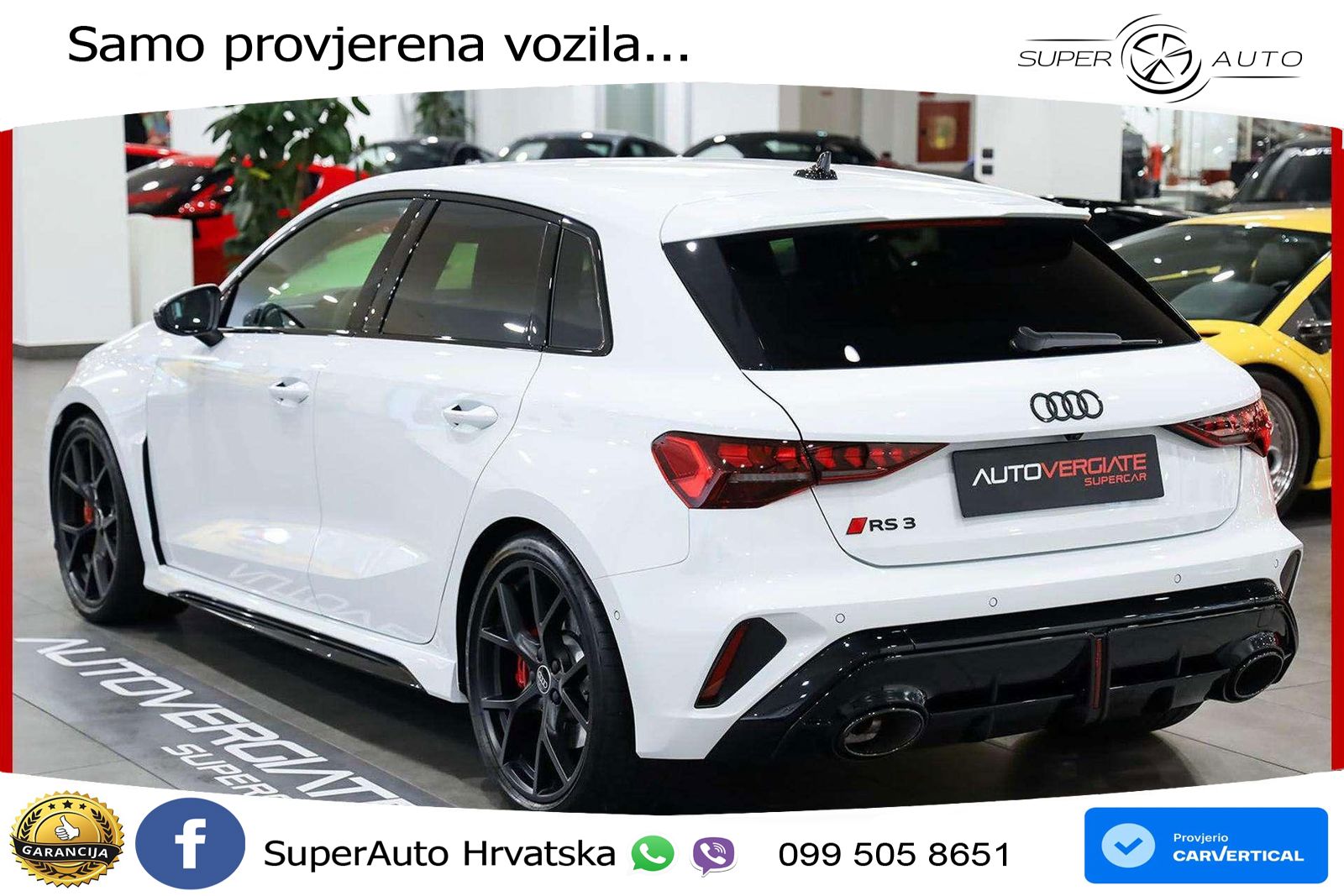 Audi RS3 Sedan 2.5 TFSI (400 KS) quattro S tronic