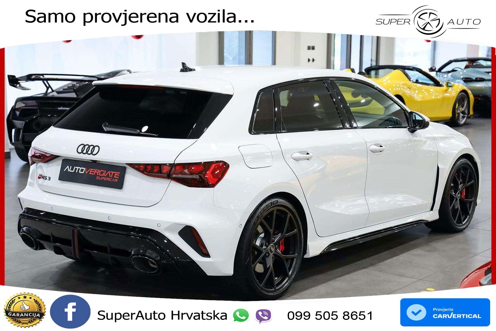 Audi RS3 Sedan 2.5 TFSI (400 KS) quattro S tronic
