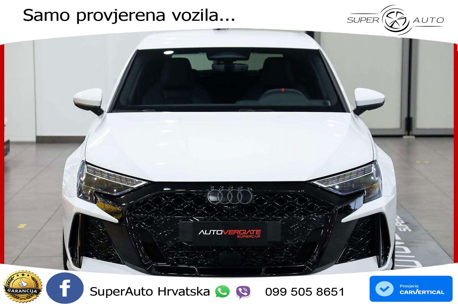 Audi RS3 Sedan 2.5 TFSI (400 KS) quattro S tronic
