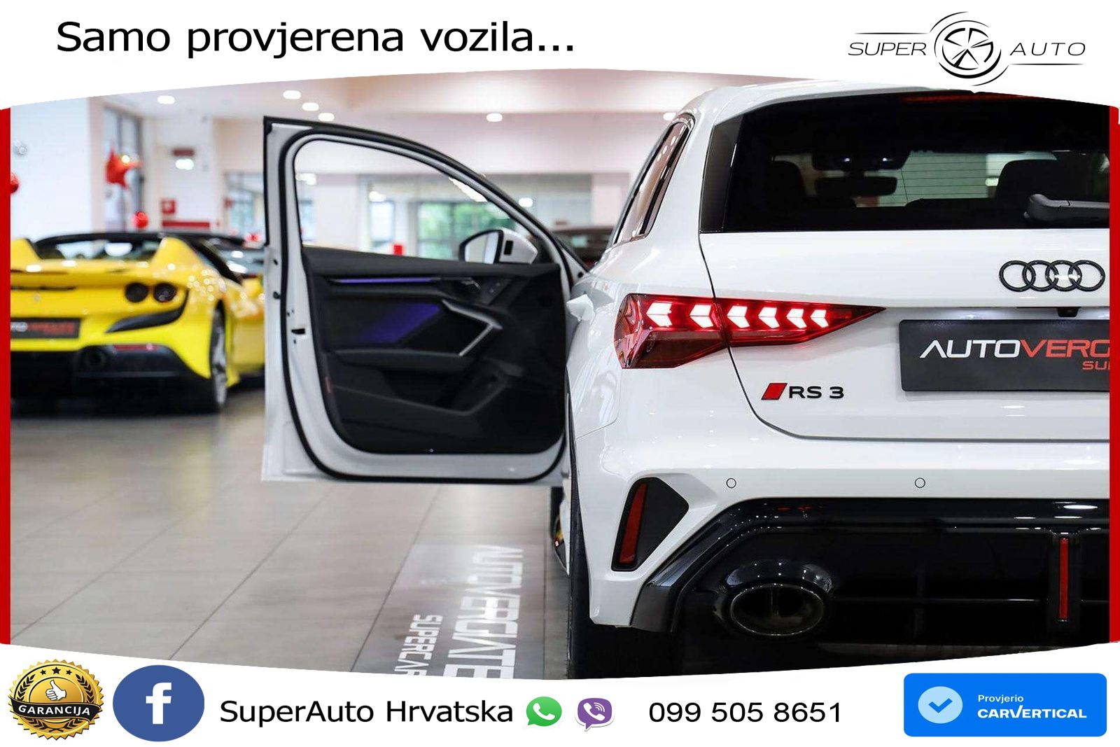 Audi RS3 Sedan 2.5 TFSI (400 KS) quattro S tronic