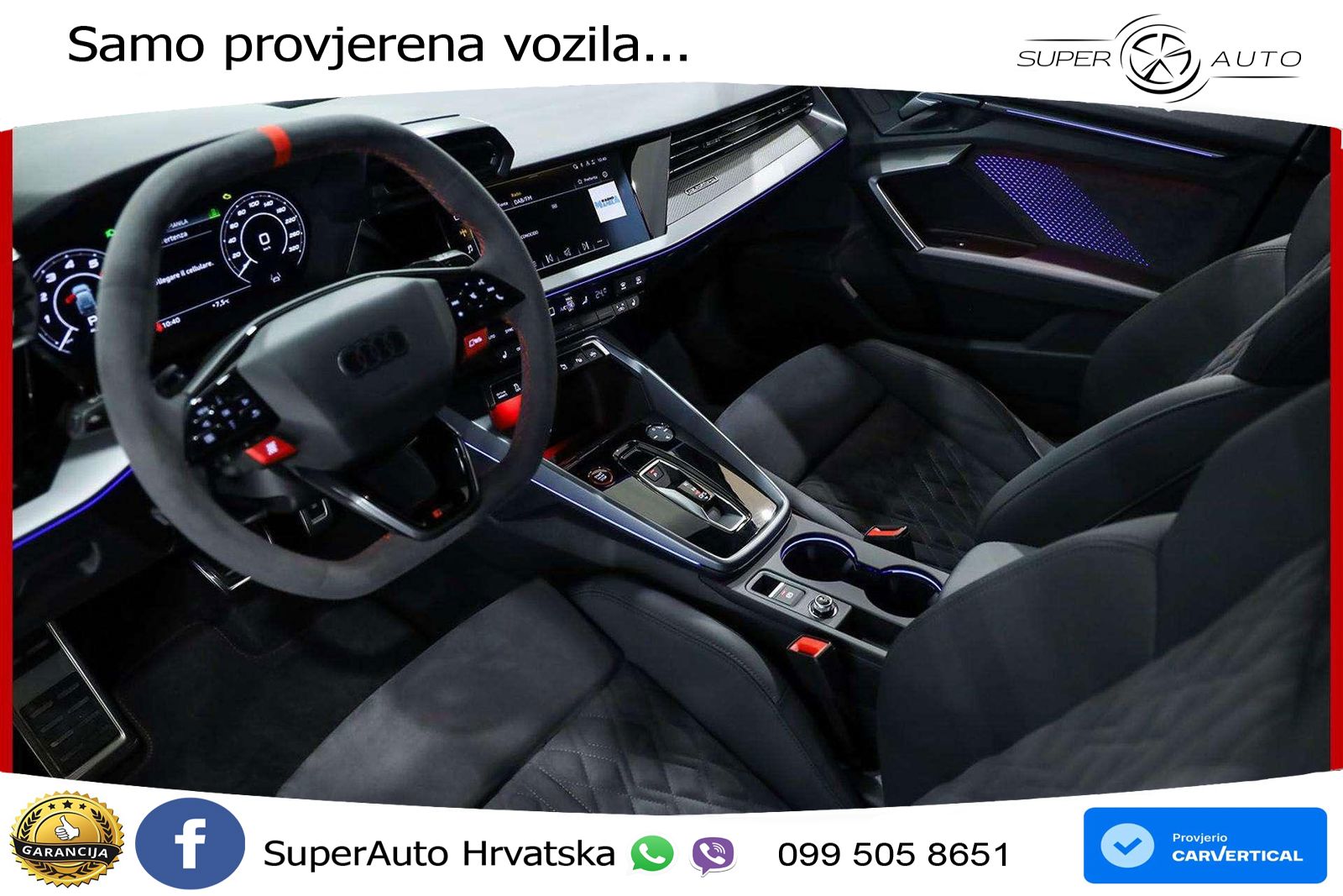 Audi RS3 Sedan 2.5 TFSI (400 KS) quattro S tronic