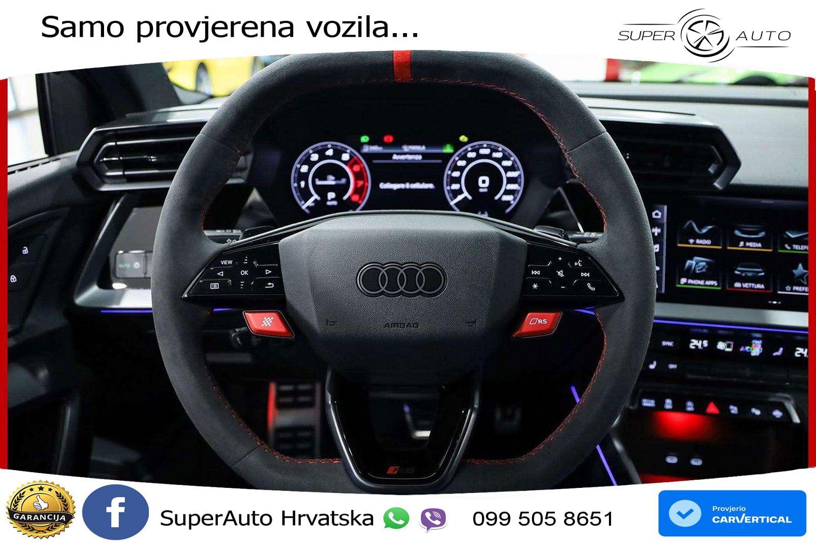 Audi RS3 Sedan 2.5 TFSI (400 KS) quattro S tronic