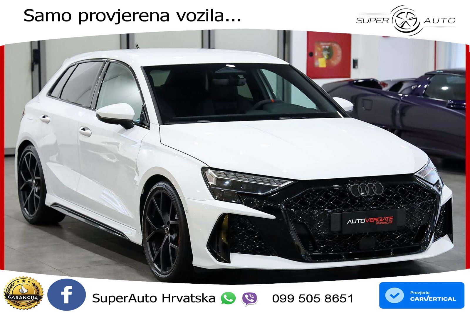 Audi RS3 Sedan 2.5 TFSI (400 KS) quattro S tronic