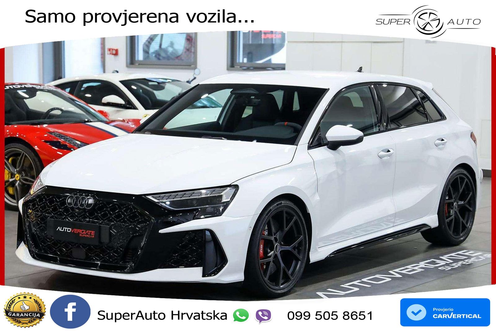 Audi RS3 Sedan 2.5 TFSI (400 KS) quattro S tronic
