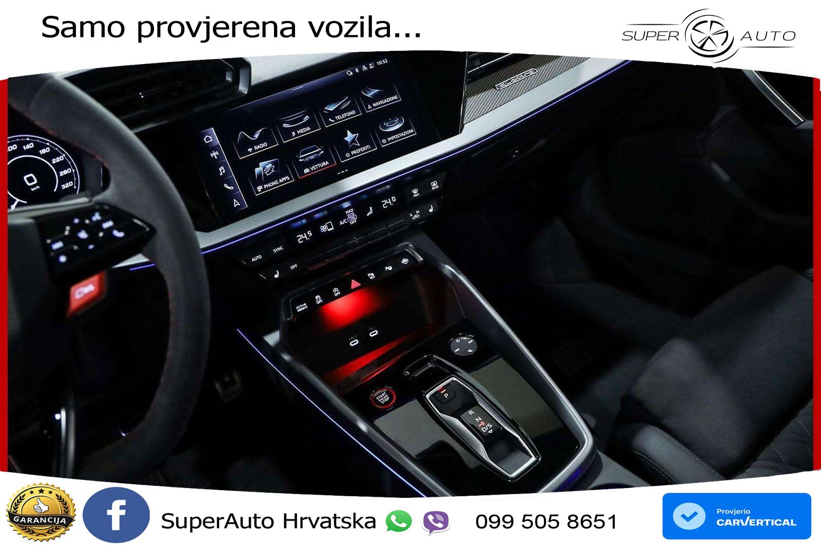 Audi RS3 Sedan 2.5 TFSI (400 KS) quattro S tronic