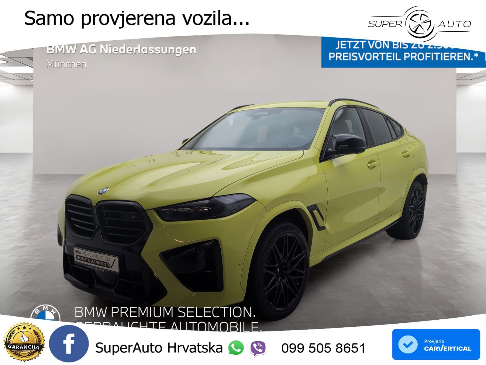 BMW X6 M Competition 4.4 V8 (625 KS) xDrive Steptronic