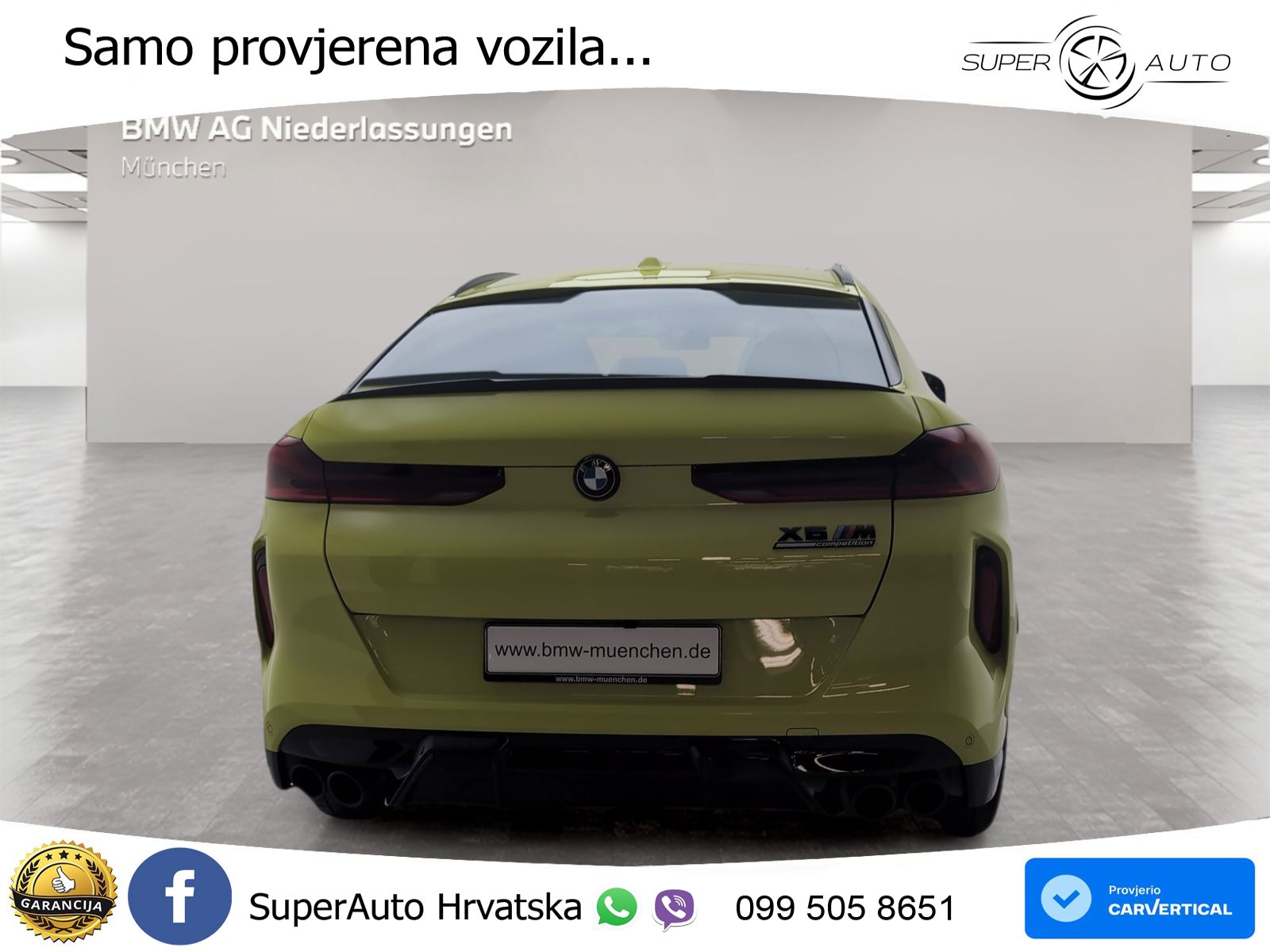 BMW X6 M Competition 4.4 V8 (625 KS) xDrive Steptronic