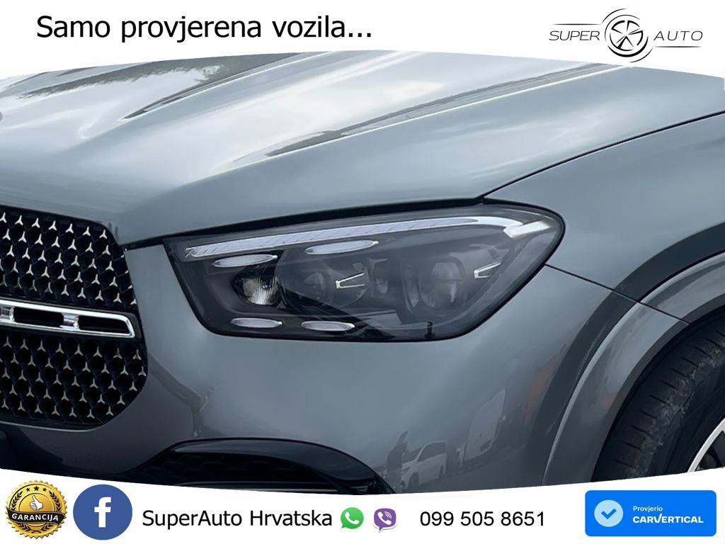 Mercedes GLE 450d (367 KS) EQ Boost 4MATIC 9G-TRONIC AMG LED+GR SJED+ACC