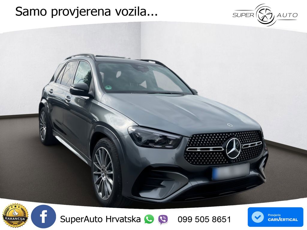Mercedes GLE 450d (367 KS) EQ Boost 4MATIC 9G-TRONIC AMG LED+GR SJED+ACC