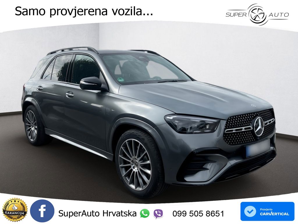 Mercedes GLE 450d (367 KS) EQ Boost 4MATIC 9G-TRONIC AMG LED+GR SJED+ACC