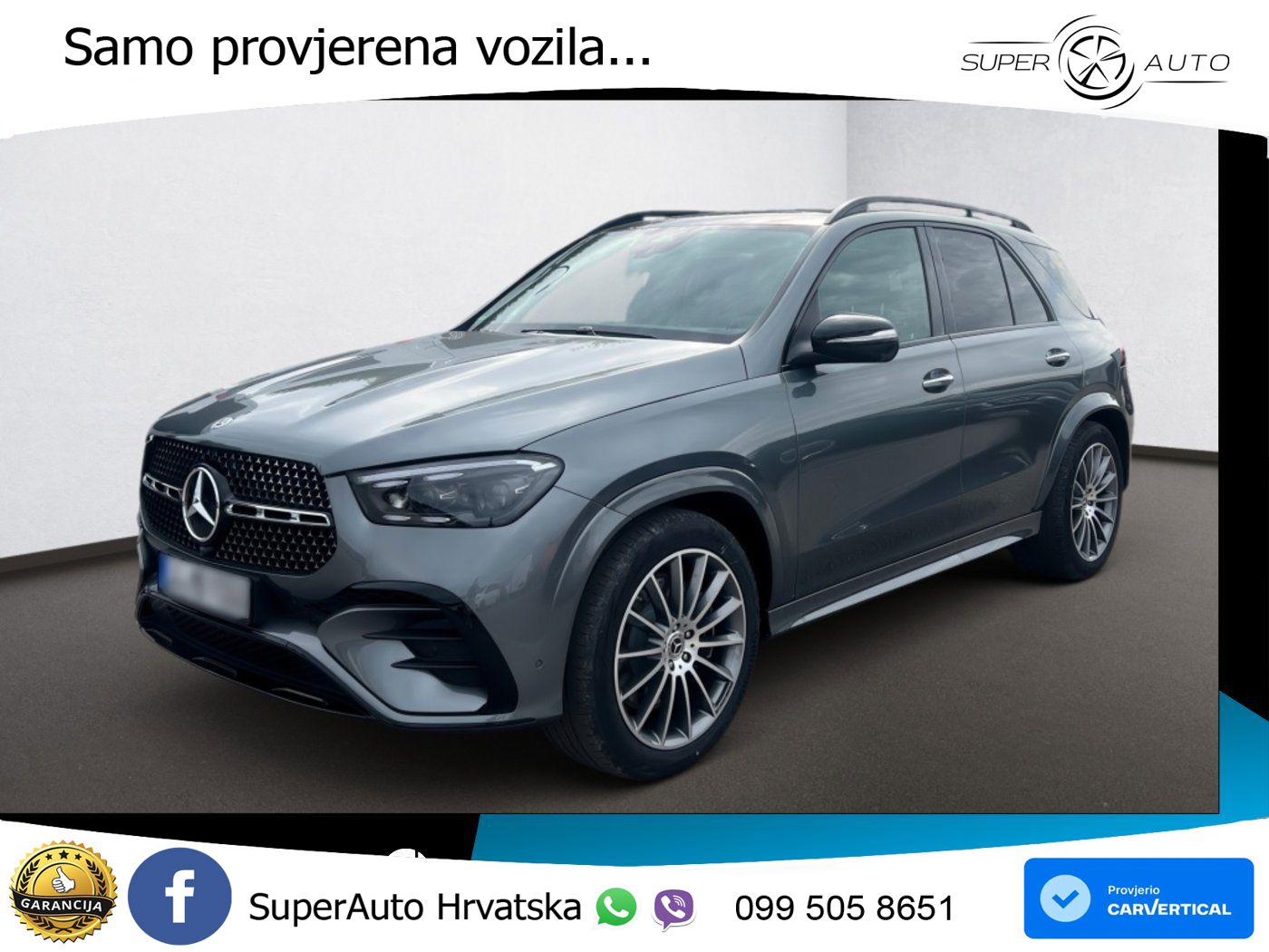 Mercedes GLE 450d (367 KS) EQ Boost 4MATIC 9G-TRONIC AMG LED+GR SJED+ACC