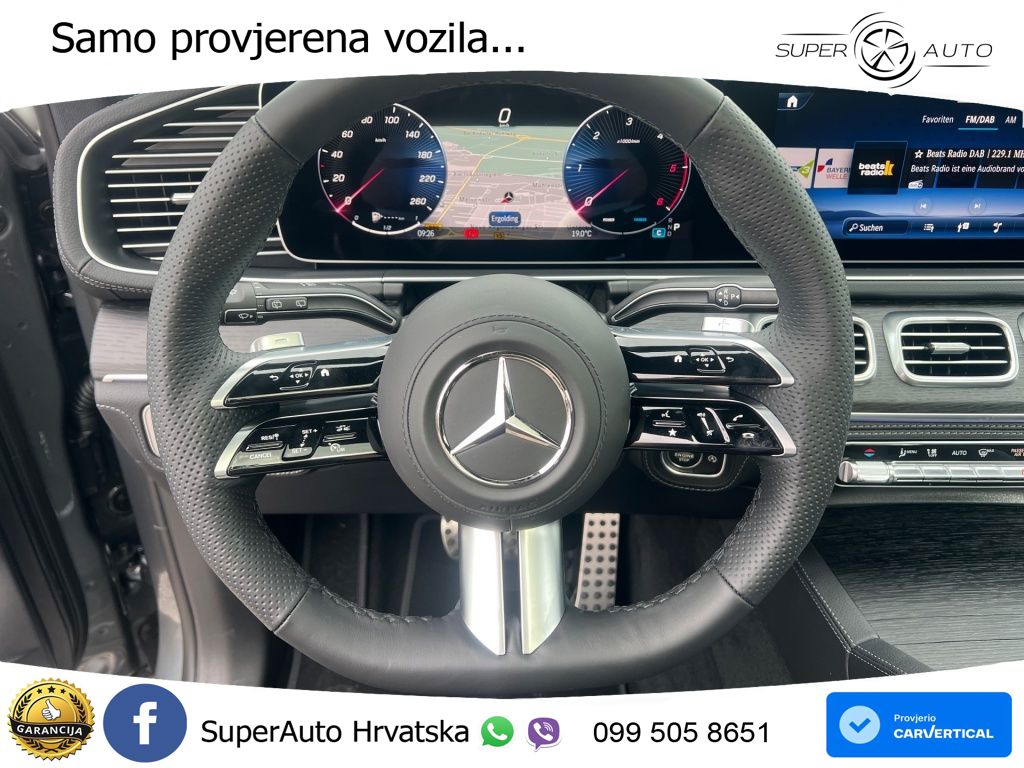 Mercedes GLE 450d (367 KS) EQ Boost 4MATIC 9G-TRONIC AMG LED+GR SJED+ACC