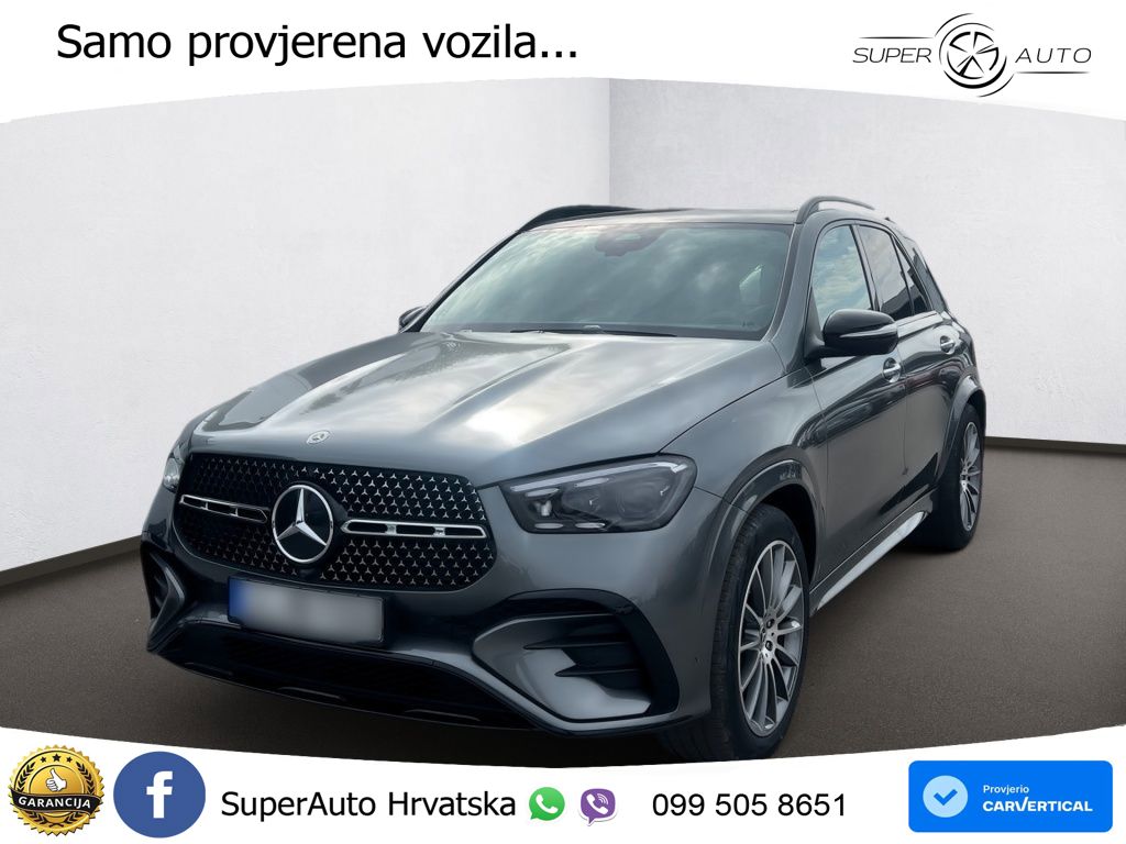 Mercedes GLE 450d (367 KS) EQ Boost 4MATIC 9G-TRONIC AMG LED+GR SJED+ACC
