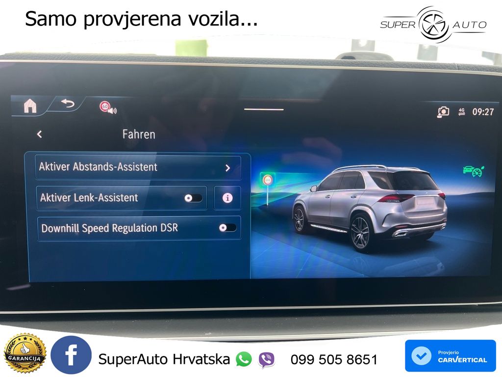 Mercedes GLE 450d (367 KS) EQ Boost 4MATIC 9G-TRONIC AMG LED+GR SJED+ACC