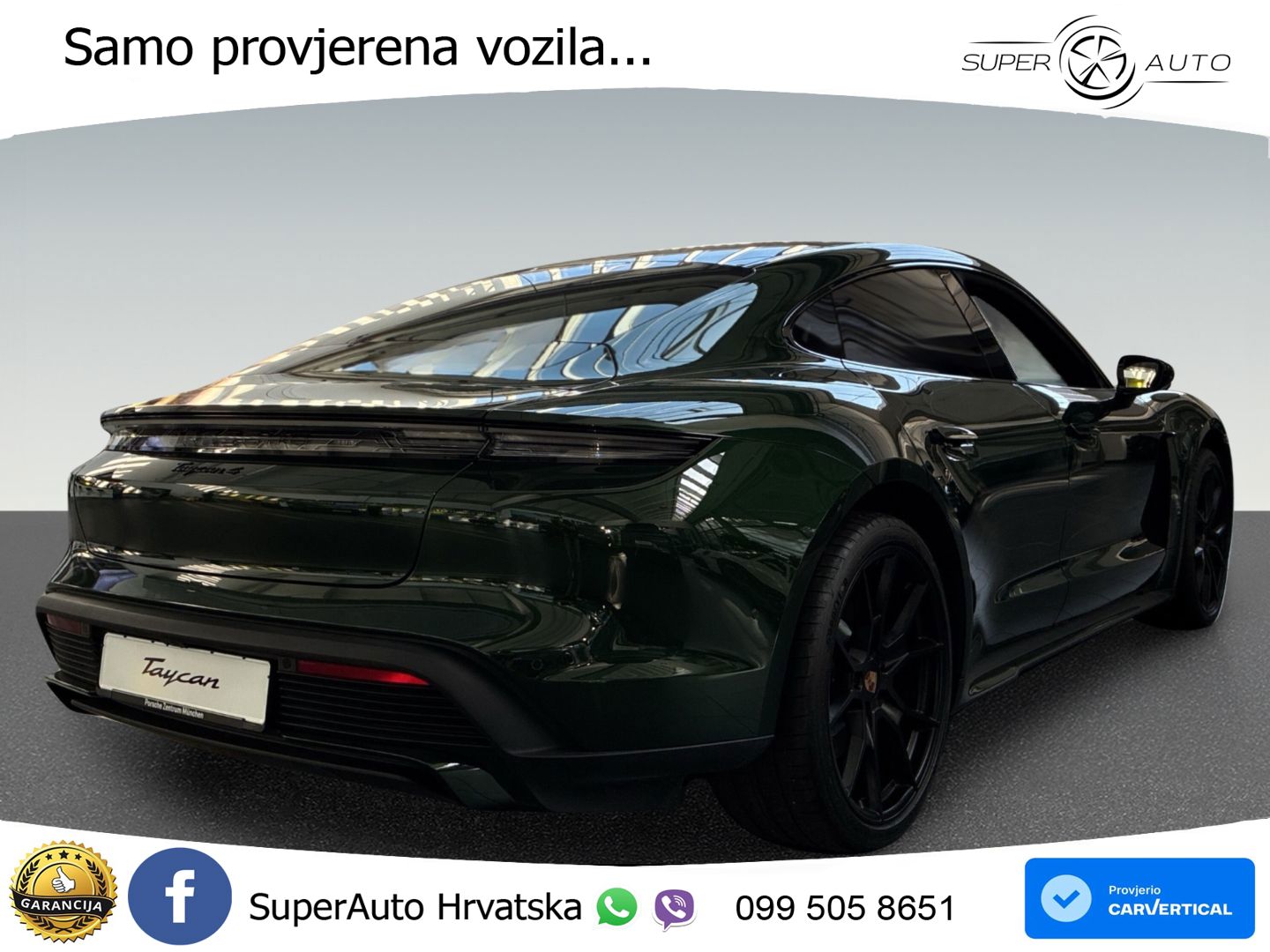 Porsche Taycan 4 105 kWh (435 KS)