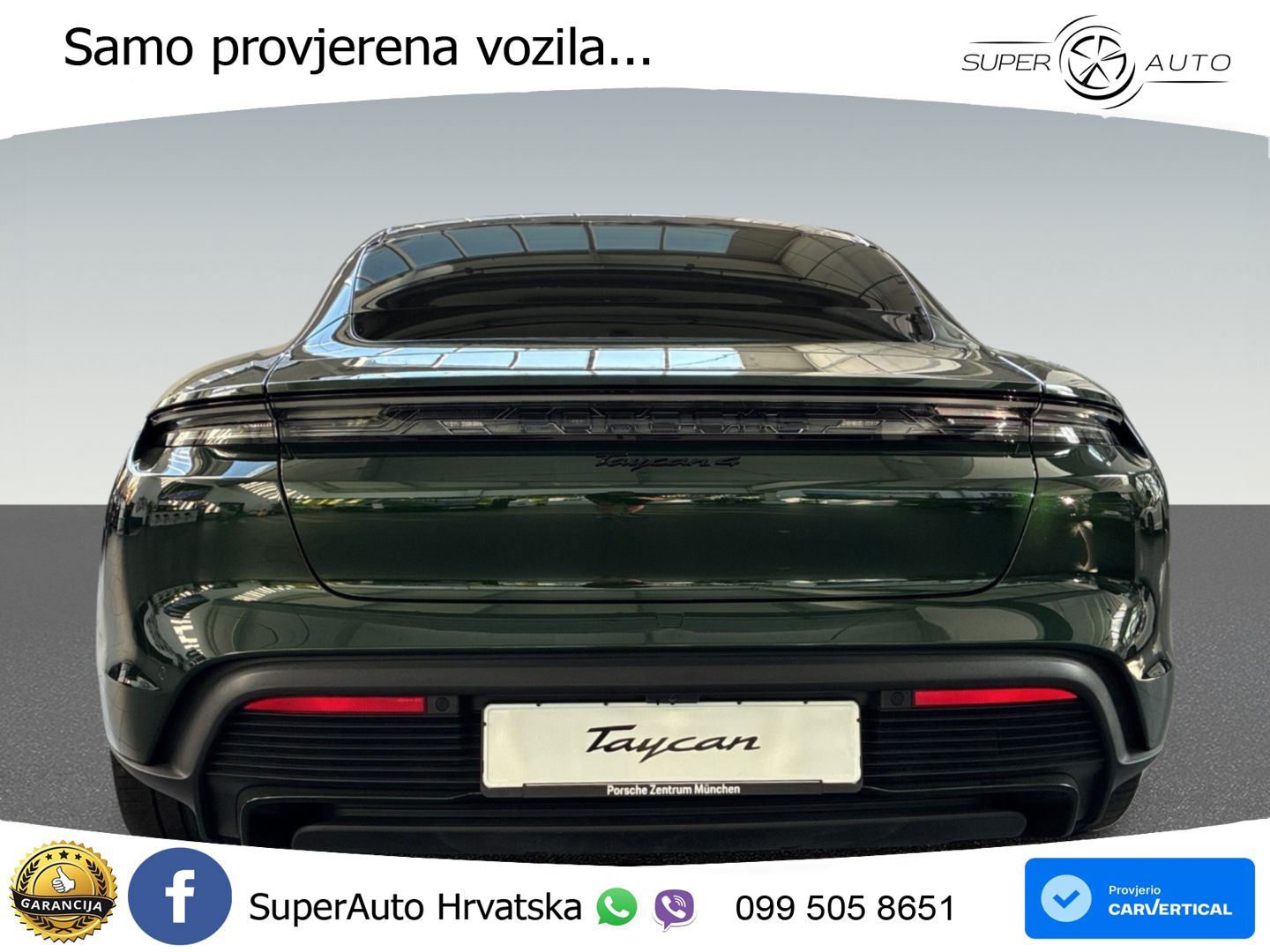 Porsche Taycan 4 105 kWh (435 KS)