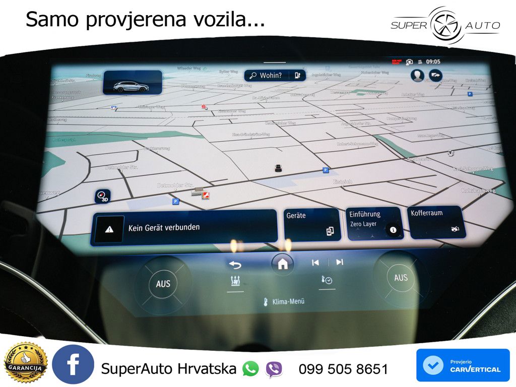 Mercedes EQE SUV AMG 43 100 kWh (476 KS) 4MATIC ZRAČNI+ACC+GR SJED+KAM+PANO