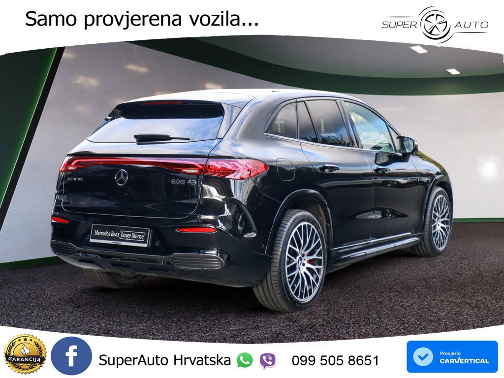 Mercedes EQE SUV AMG 43 100 kWh (476 KS) 4MATIC ZRAČNI+ACC+GR SJED+KAM+PANO