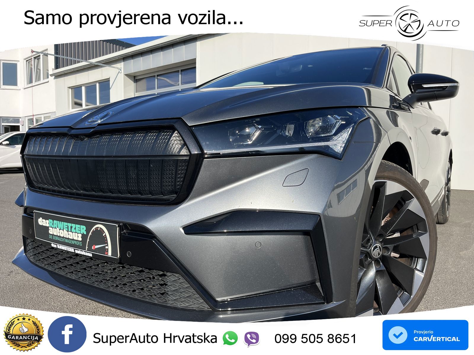 Škoda Enyaq iV 80x 82 kWh (265 KS) AWD SportLine LED+ACC