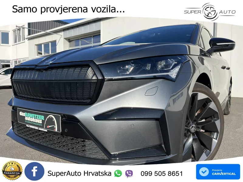 Škoda Enyaq iV 80x 82 kWh (265 KS) AWD SportLine LED+ACC