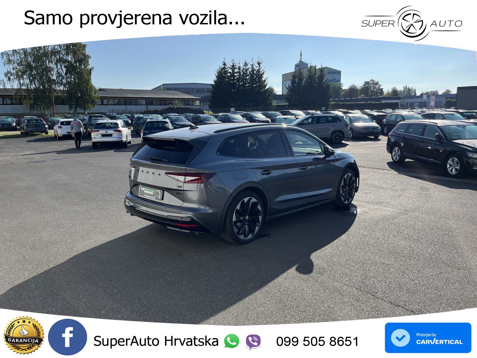Škoda Enyaq iV 80x 82 kWh (265 KS) AWD SportLine LED+ACC