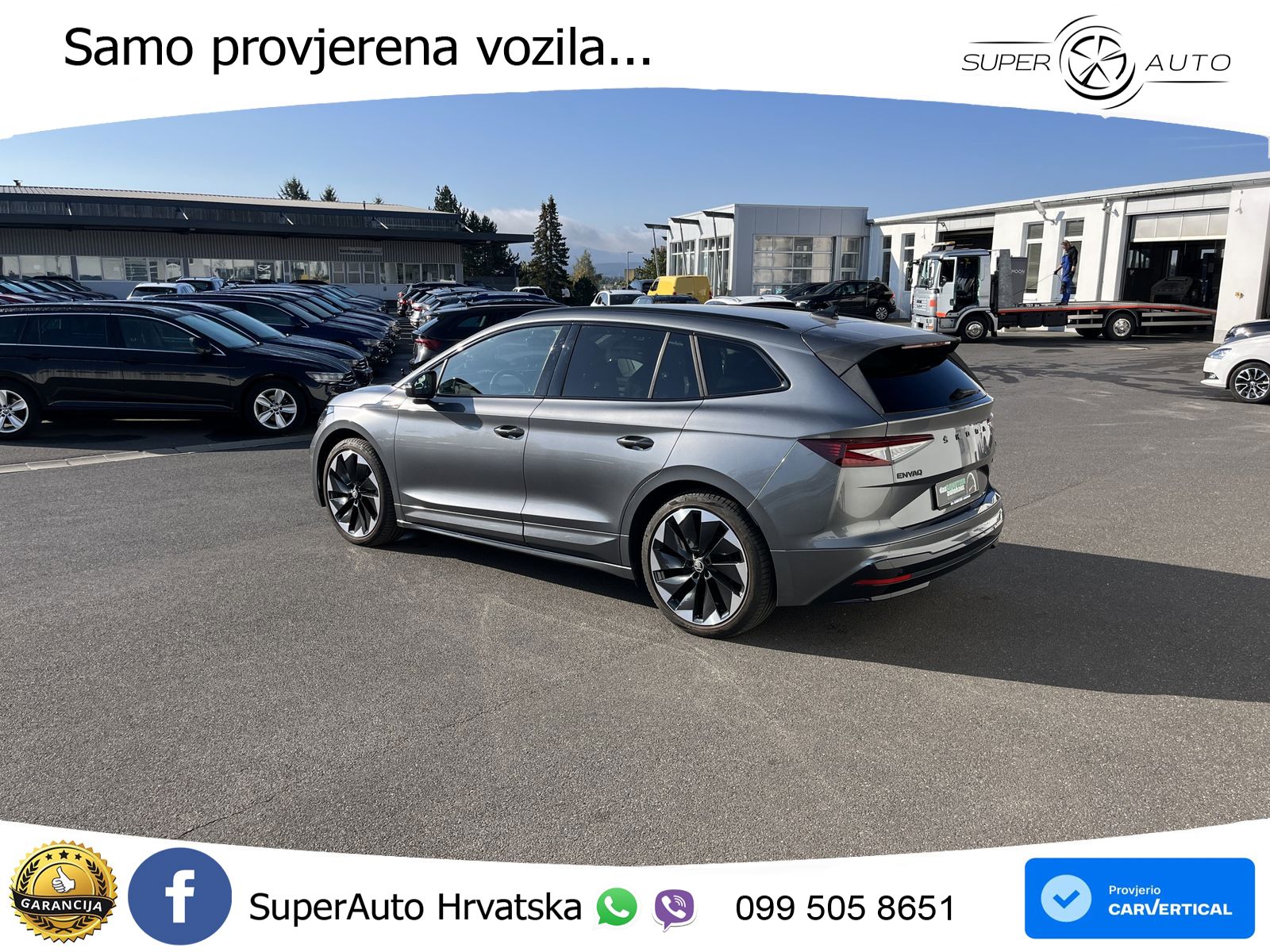 Škoda Enyaq iV 80x 82 kWh (265 KS) AWD SportLine LED+ACC