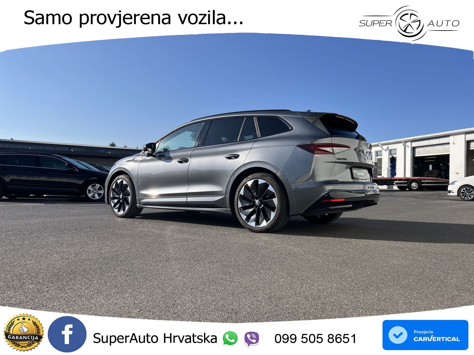 Škoda Enyaq iV 80x 82 kWh (265 KS) AWD SportLine LED+ACC