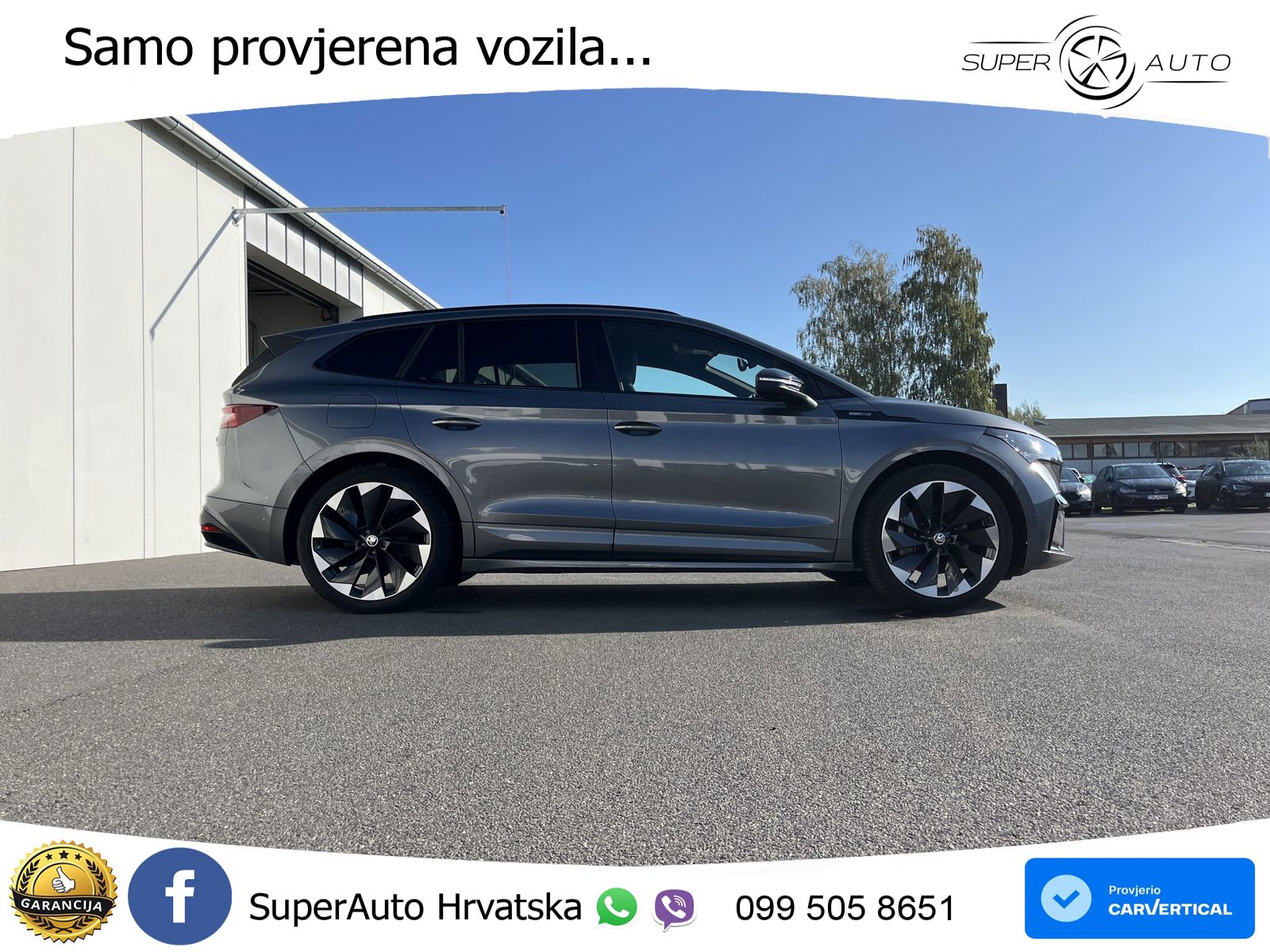 Škoda Enyaq iV 80x 82 kWh (265 KS) AWD SportLine LED+ACC