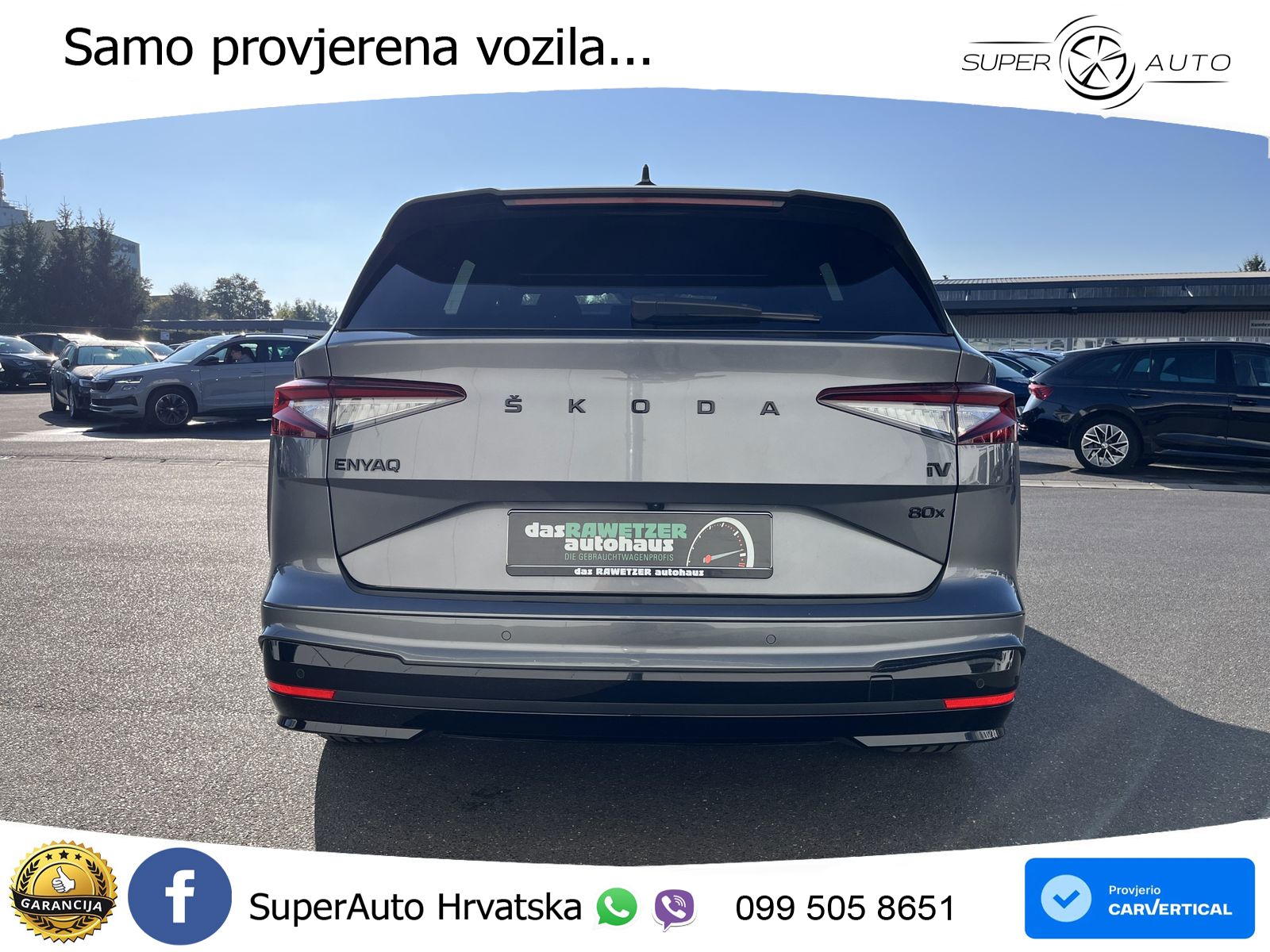 Škoda Enyaq iV 80x 82 kWh (265 KS) AWD SportLine LED+ACC