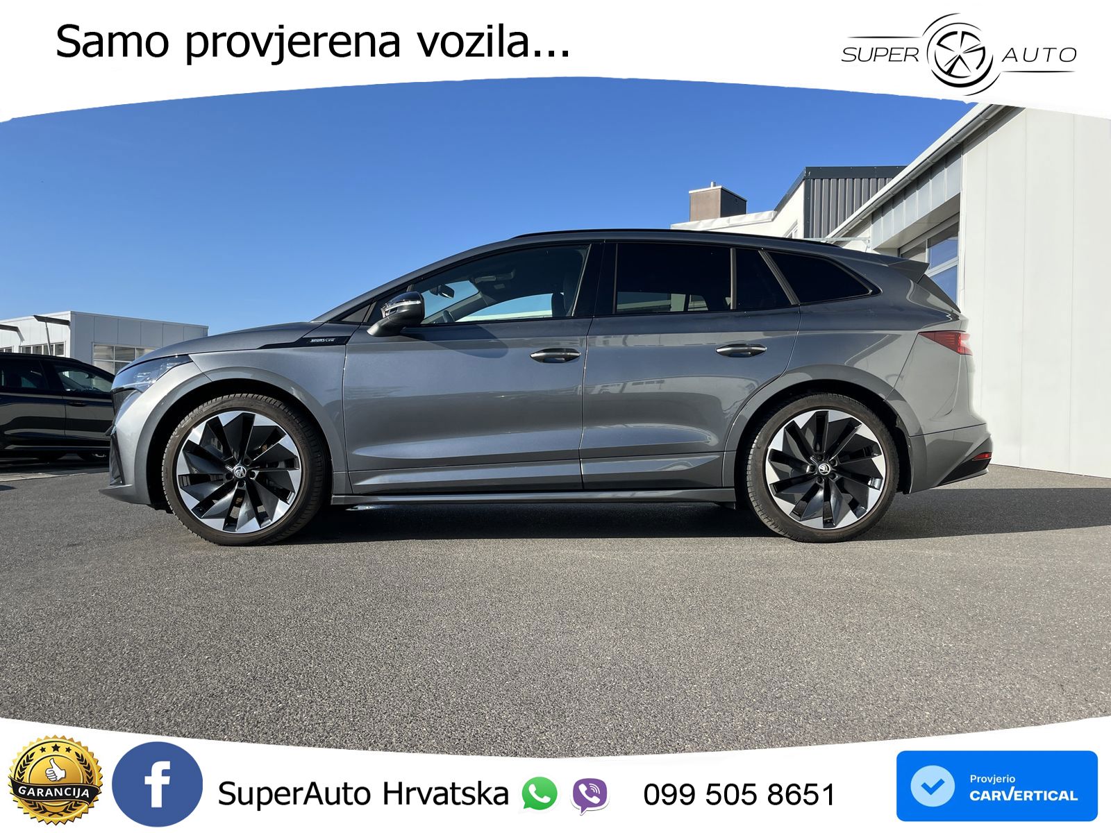 Škoda Enyaq iV 80x 82 kWh (265 KS) AWD SportLine LED+ACC