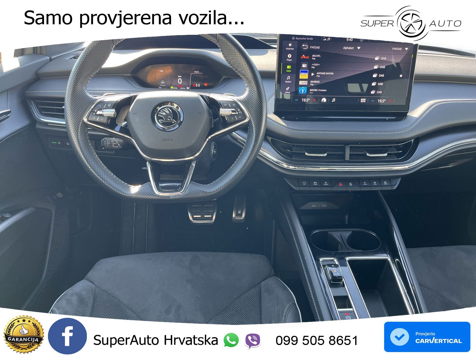 Škoda Enyaq iV 80x 82 kWh (265 KS) AWD SportLine LED+ACC