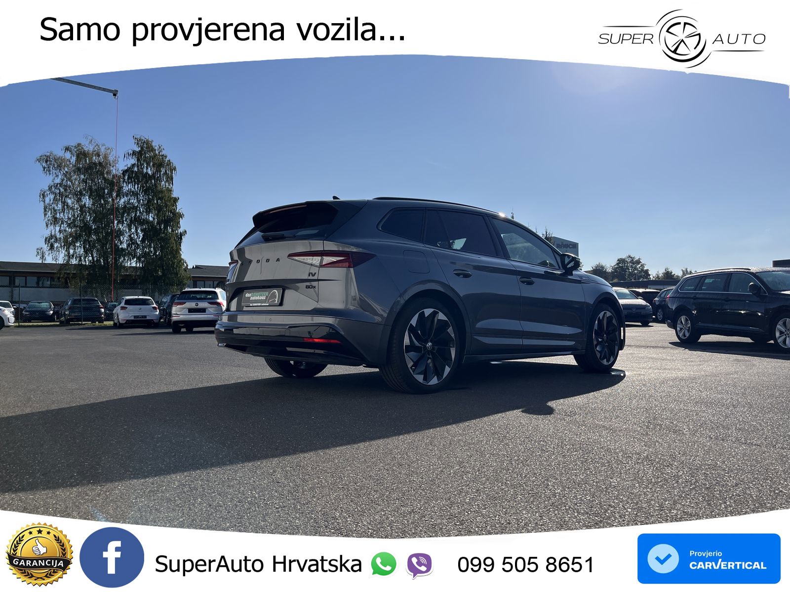 Škoda Enyaq iV 80x 82 kWh (265 KS) AWD SportLine LED+ACC